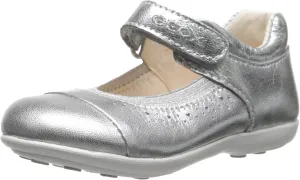 Geox Baby Jodie 66 First Walker (Toddler), Light Grey, 27 EU (10 M US Toddler)
