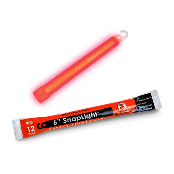 Glow Stick Snaplight 6” Many Colors Made in USA Non Toxic by Cyalume