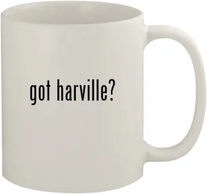 got harville? - 11oz Ceramic White Coffee Mug, White