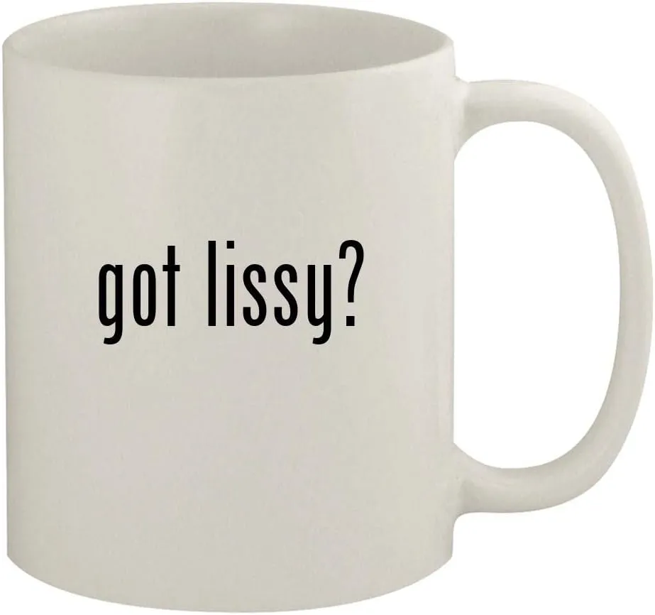 got lissy? - 11oz Ceramic White Coffee Mug, White