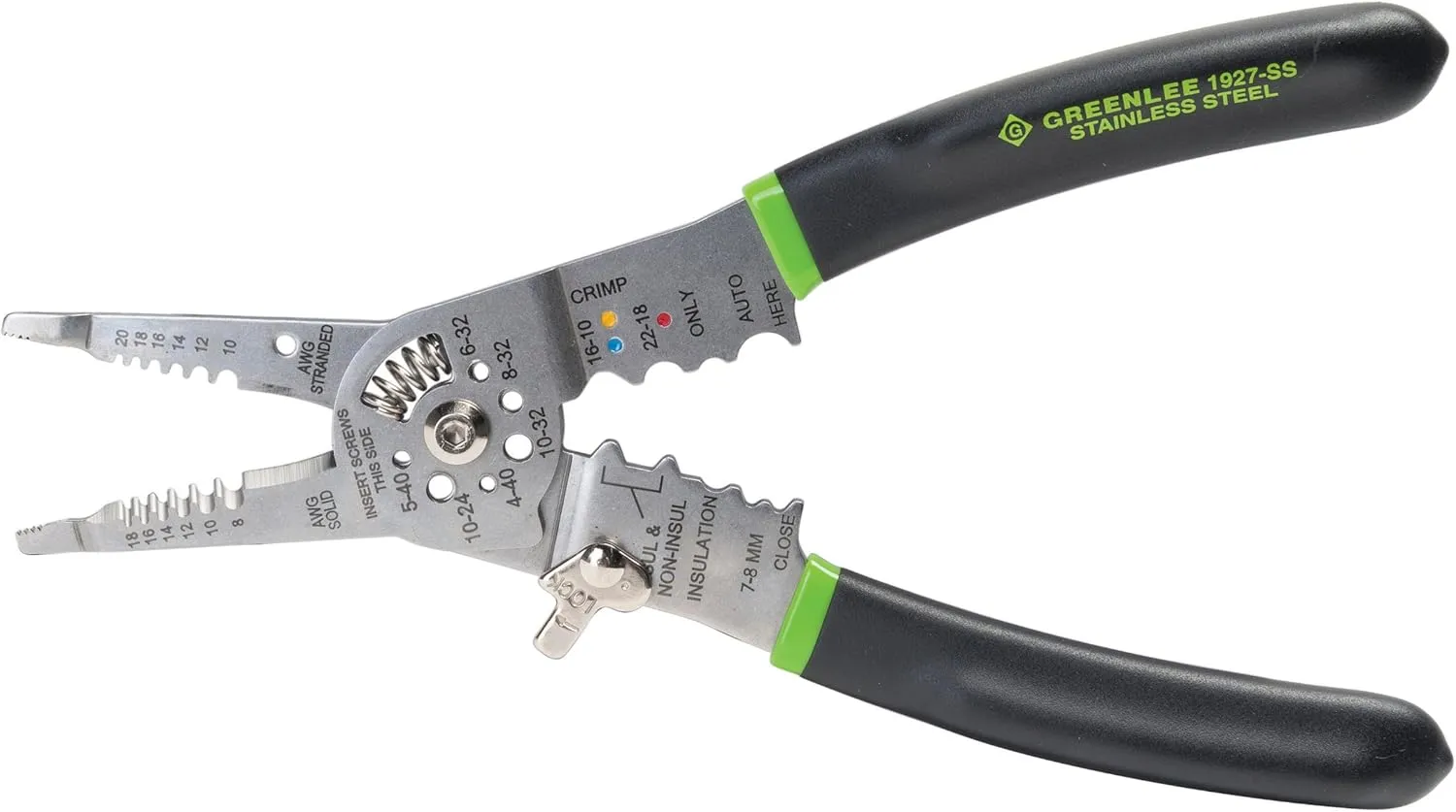 Greenlee 1927-SS Pro Stainless Combination Tool With Spring