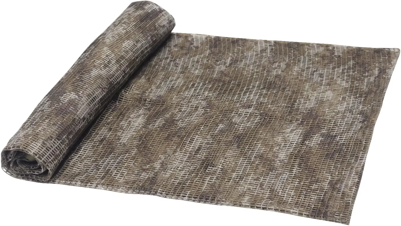 GRVCN Sniper Veil Tactical Scarf Military Body Camo Mesh Net, Double-Sided Camouflage Pattern Scarf
