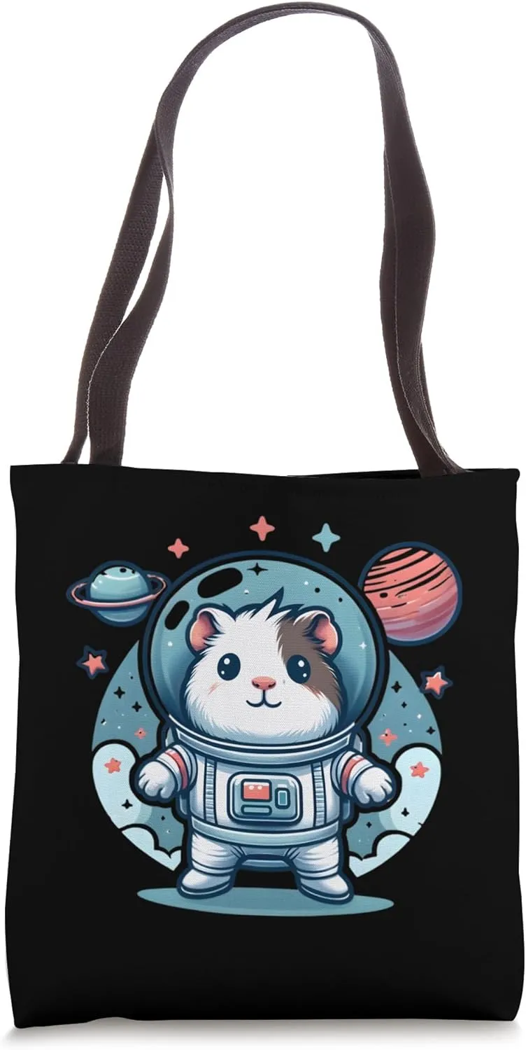 Guinea Pig Weightlessness Astronaut for a Guinea pig owner Tote Bag
