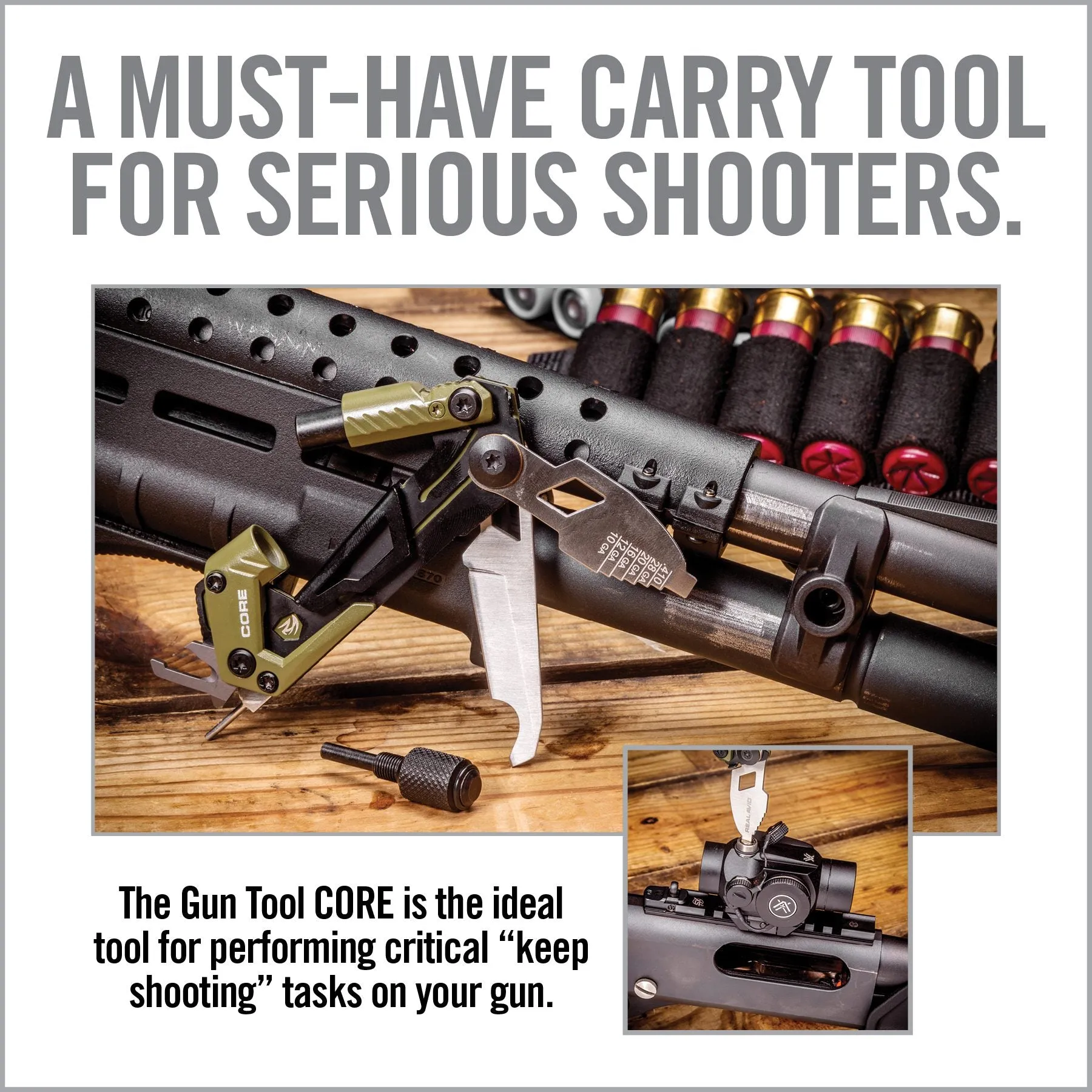 Gun Tool Core® - Shotgun