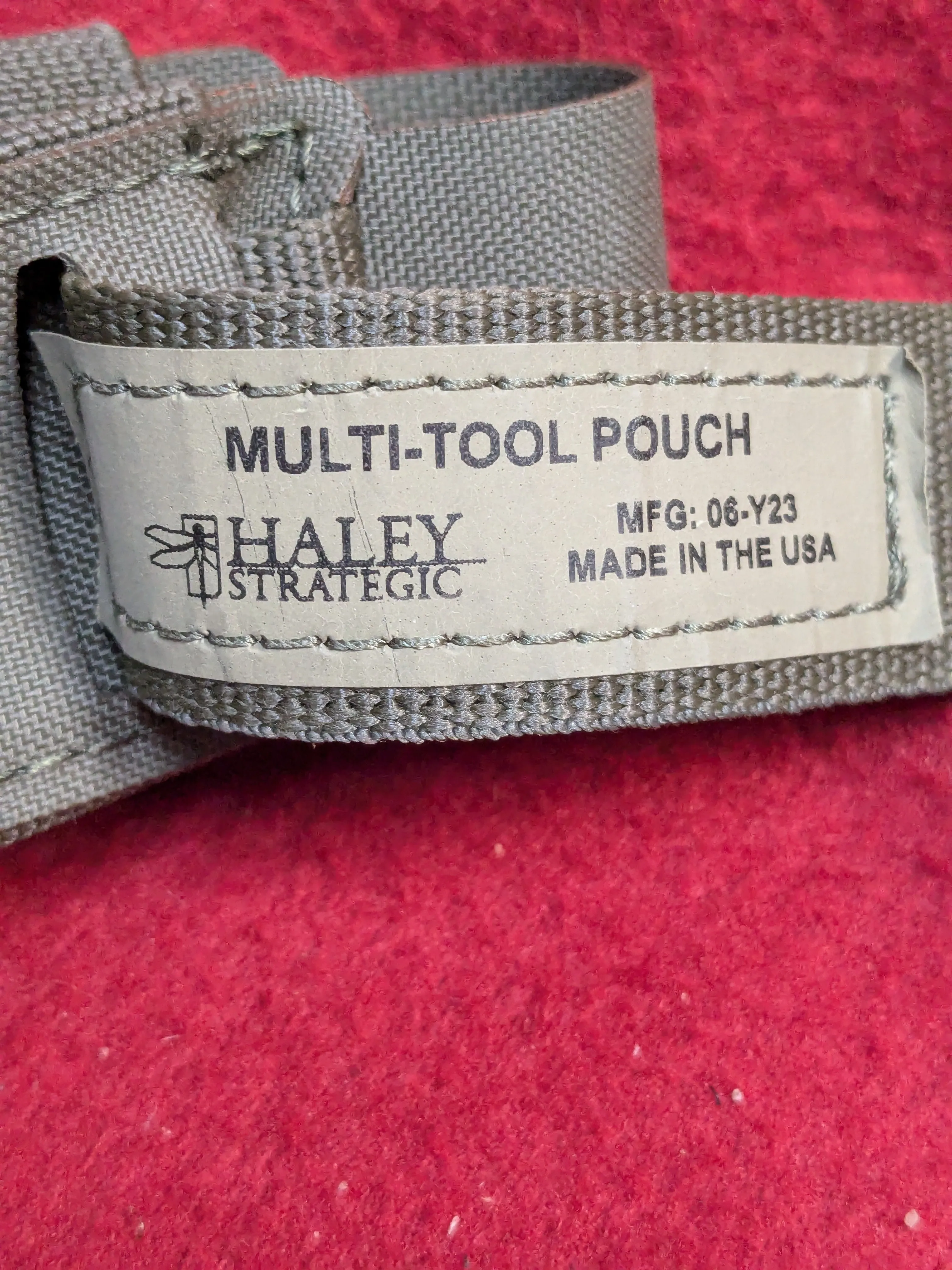 Haley Strategic Multi-Tool Pouch Excellent Condition (36cr- ca4-YLU199)