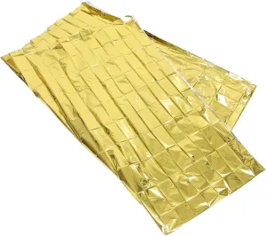 HANABASS Emergency Blanket Hiking Thermal Blanket First Aid Rescues Kit Emergency Reflective