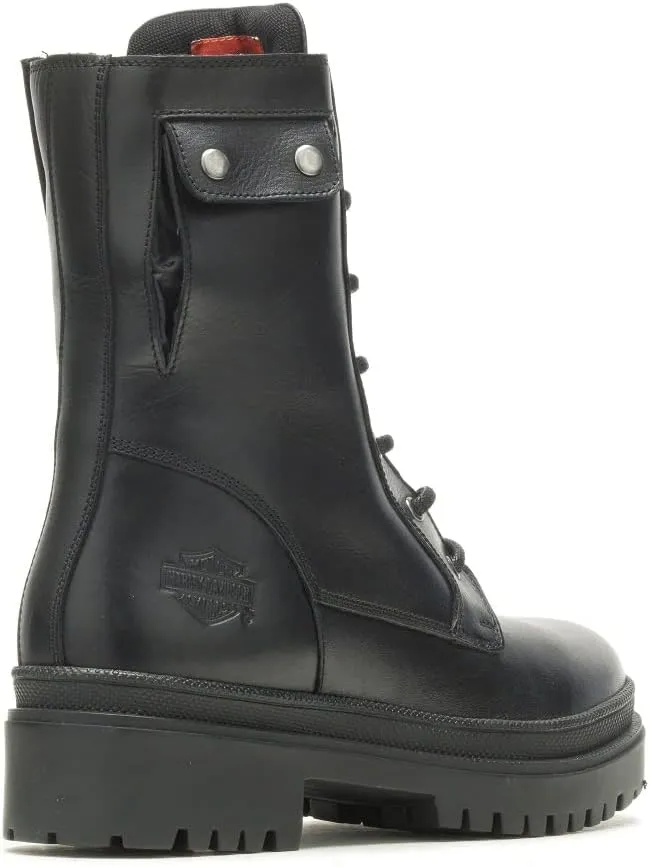 Harley-Davidson Women's Tressler Snap Pocket Waterproof Motorcycle Boots D87209