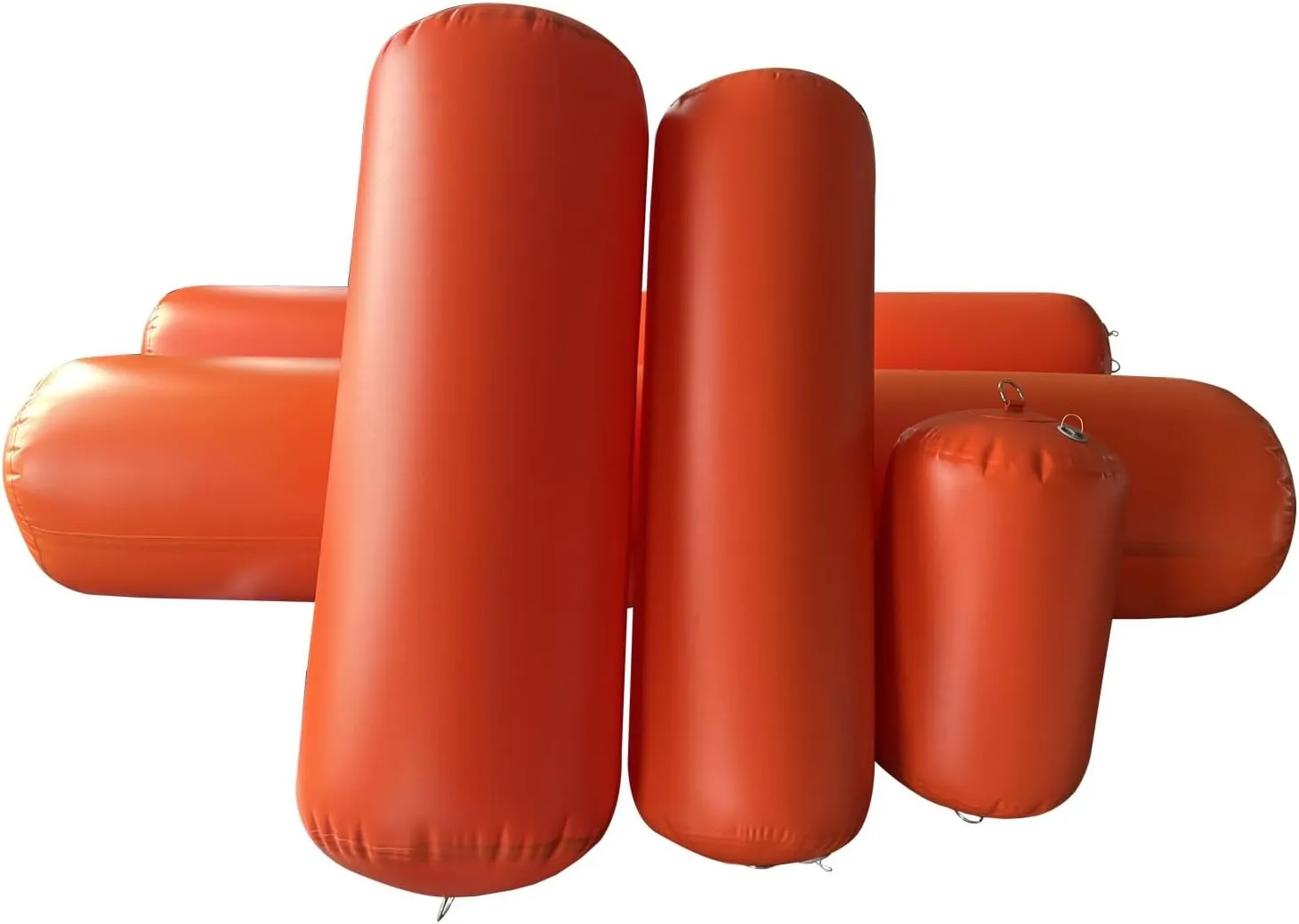Heavy-Duty Inflatable Boat Fenders Yachts Bumpers Marine Sailboats Floating Fenders for Docking