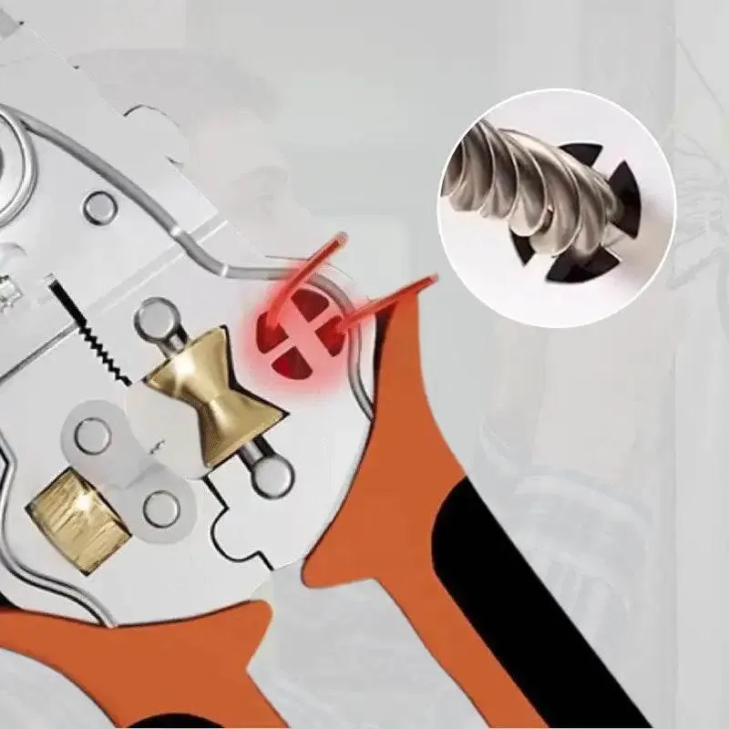 Heavy-Duty Wire Cutter  Stripping Pliers - 10-in-1 Tool