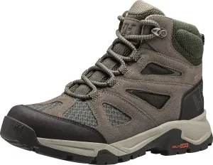 Helly-Hansen Womens Switchback Trail HT Lightweight Supportive Waterproof Hiking Boot, 730 Bungee Cord/Forest Night, 7F