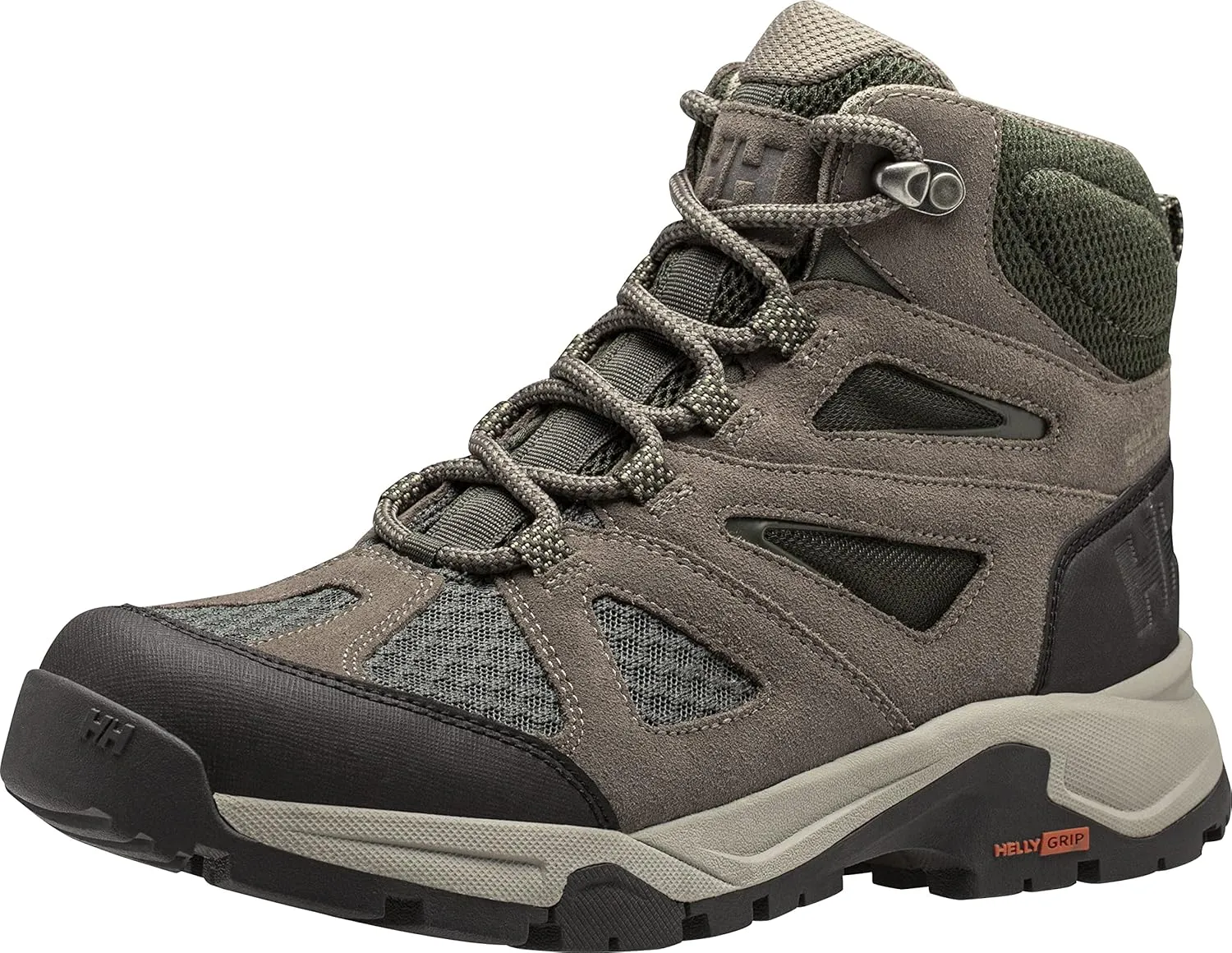 Helly-Hansen Womens Switchback Trail HT Lightweight Supportive Waterproof Hiking Boot, 730 Bungee Cord/Forest Night, 7F