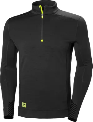 Helly-Hansen Workwear Kensington LIFA Half Zip Pullover for Men Made from Warm Moisture-Wicking Polypropylene, Active Fit