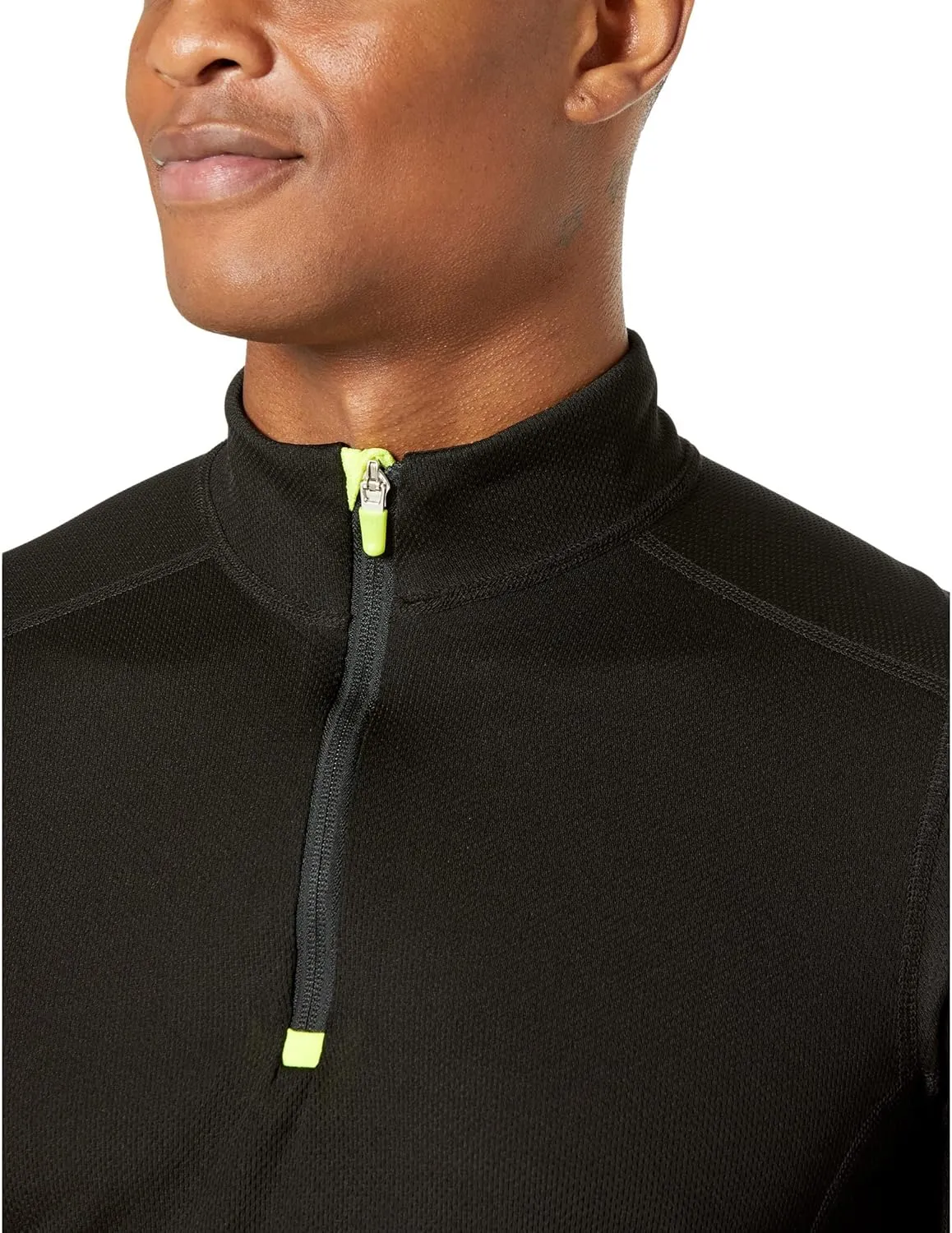 Helly-Hansen Workwear Kensington LIFA Half Zip Pullover for Men Made from Warm Moisture-Wicking Polypropylene, Active Fit