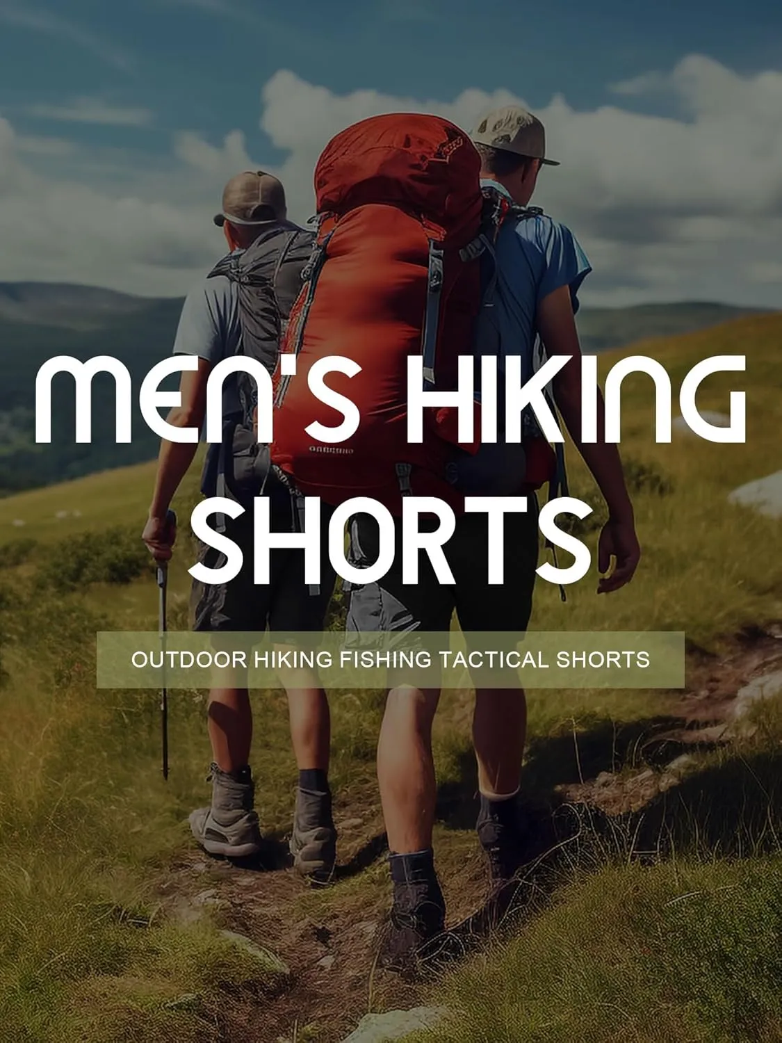 Hiking Cargo Shorts for Men,11 Multi-Pockets Outdoor Shorts,Quick-Dry,Lightweight,Multi-Purpose Tactical Shorts