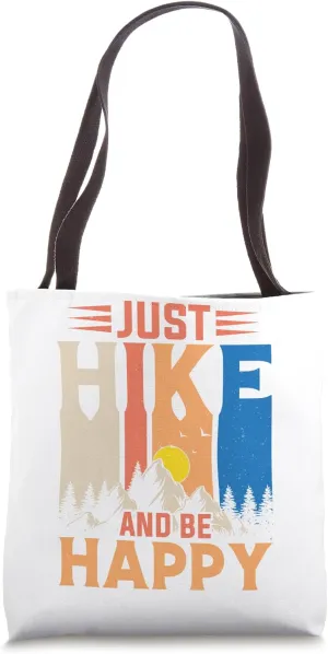 Hiking Trails Nature Hike Camping Hiker Mountain Tote Bag