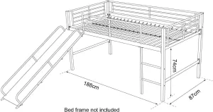 HLS Blue Tent for Midsleeper Cabin Bed