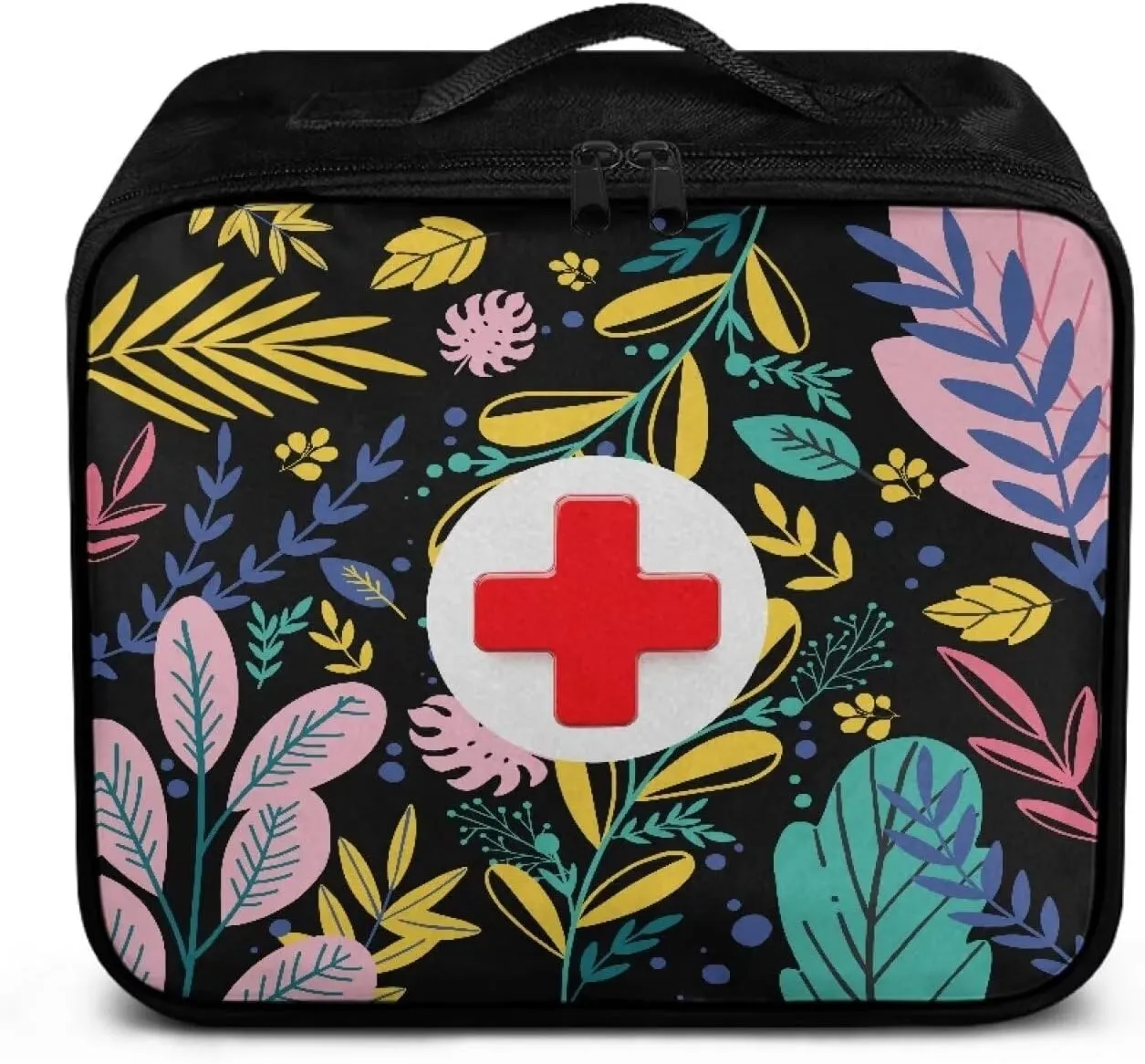 Home-Car-Dorm-First Aid Kit-Travel Essentials-Empty Bag,Medical Storage Bag,Medicine Organizer,Ideal for Hiking-Camping-Hunting, Emergency Survival (Bag Only)