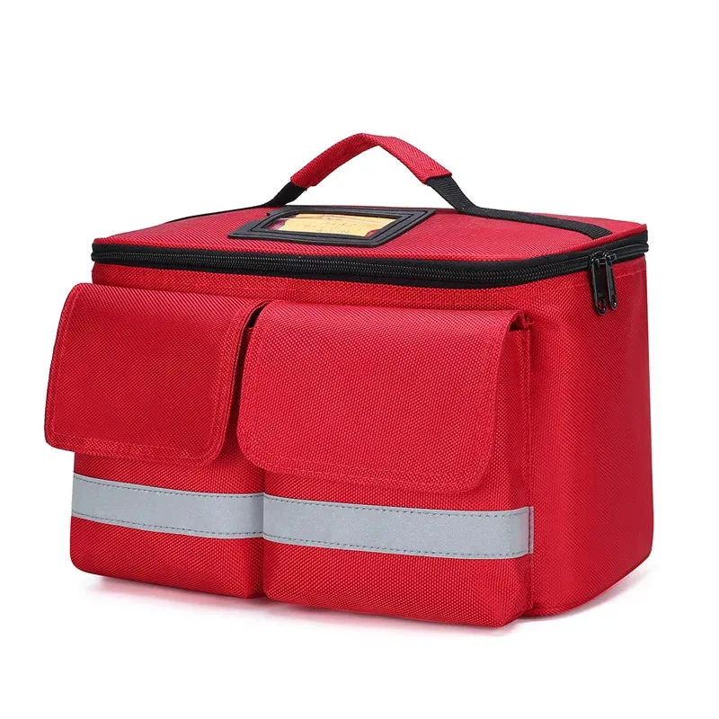 Home Waterproof Family Medicine Kit Shoulder Medical Bag Empty Car Outdoor Portable First Aid Kit Emergency Kit Case Backpack