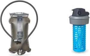 Hydrapak Force 3-Liter Ultra-Durable Water Bladder Bundle with 42mm High Flow Water Filtration Cap