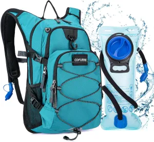 Hydration Backpack 20L with Water Bladder 2L, Large Storage Hiking Daypack for Men Women, Lightweight Insulation Water Backpack for Biking, Running, Skiing, Trekking, Camping