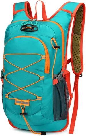 Hydration Backpack with 2 Liter Hydro Water Bladder Bag, Lightweight Daypack for Cycling, Hiking, Running, Climbing