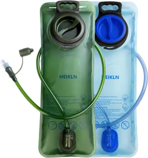 Hydration Bladder 2L-3L,Leak Proof Water Reservoir, BPA Free Military Water Storage Bladder Bag Hydration Pack Replacement Easy Clean for Bicycling Hiking Camping Hunting Running