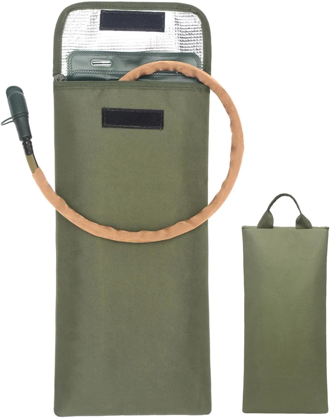 Hydration Bladder Insulator Sleeve | Insulated Cooler Bag, Insulated Hydration Bladder Cover, Lightweight Water Bladder Storage Bag 2-2.5L