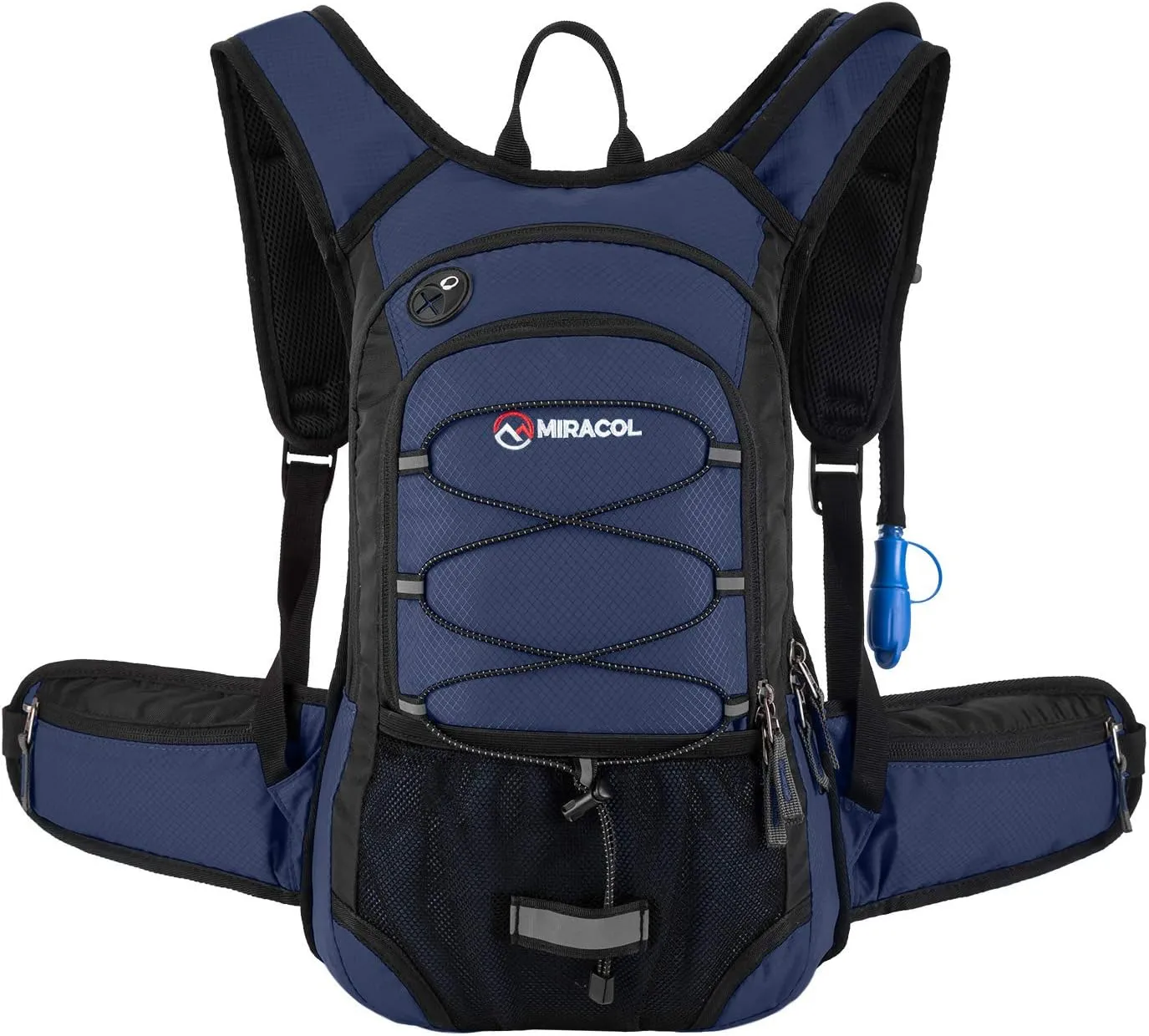 Hydration Pack Hiking Water Backpack - Miracol Insulated Water Bag with 2L Bladder