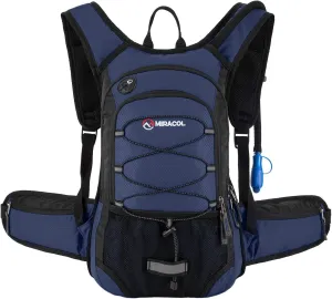 Hydration Pack Hiking Water Backpack - Miracol Insulated Water Bag with 2L Bladder