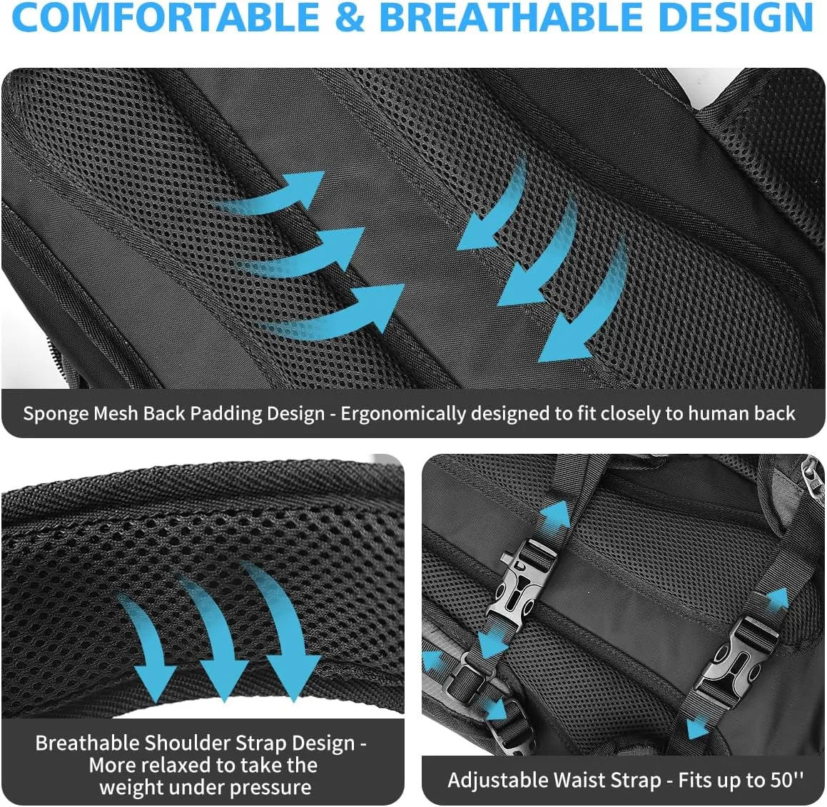 Hydration Pack, Insulated Hydration Backpack with 2L Hydration Bladder, Hiking Backpack for Men Women Kids, Water Backpack for Hiking, Running, Cycling, Camping