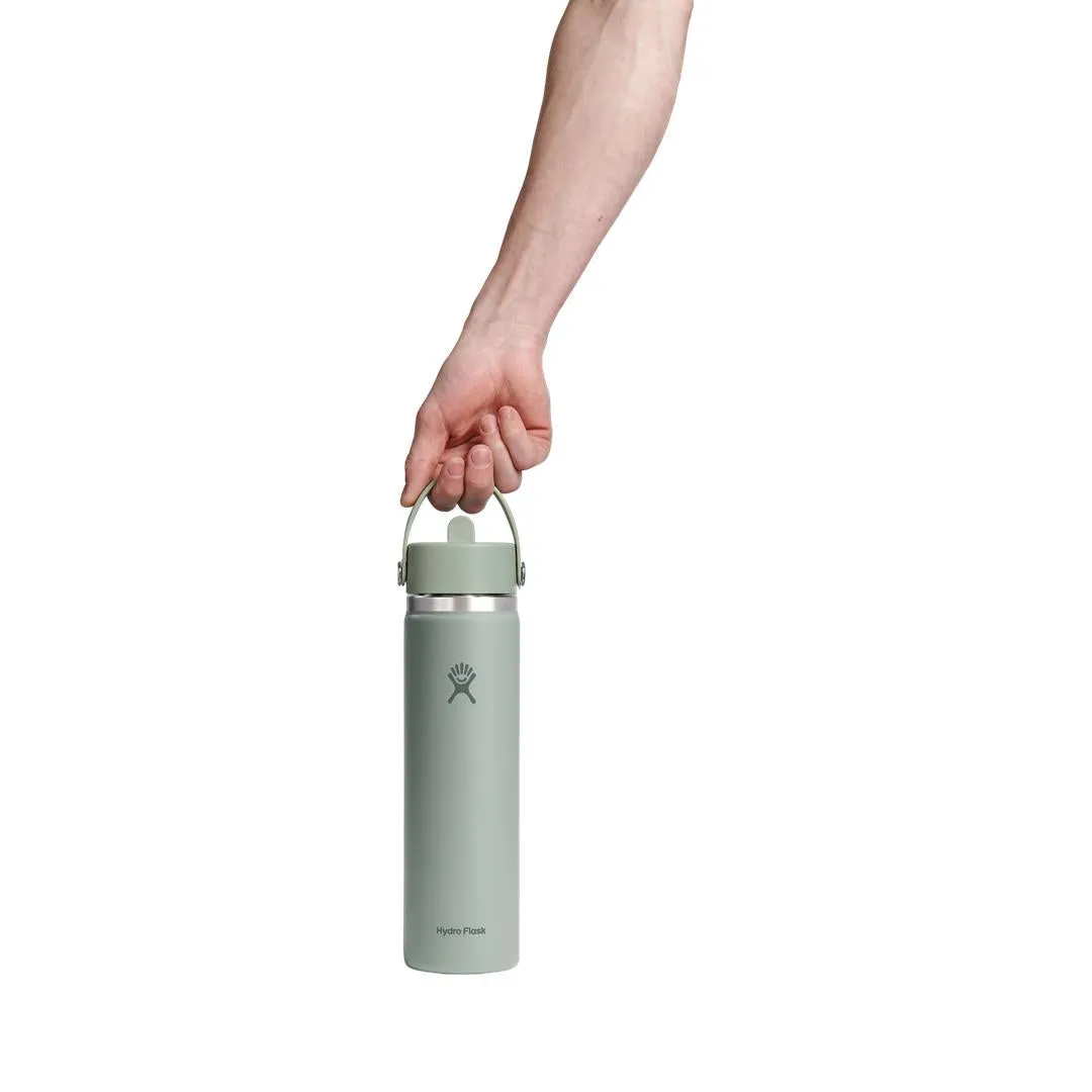 HYDRO FLASK 24 OZ WIDE FLEX STRAW CAP AGAVE
