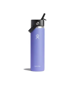 HYDRO FLASK 24 OZ WIDE FLEX STRAW CAP LUPINE