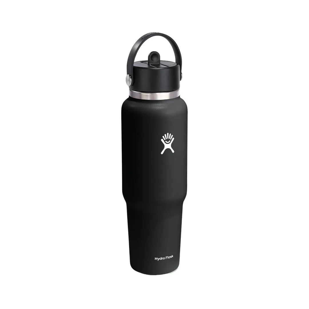 HYDRO FLASK 40 OZ TRAVEL BOTTLE BLACK