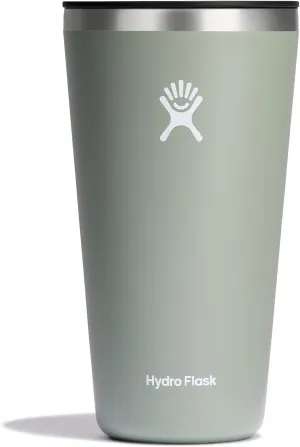 Hydro Flask All Around Stainless Steel Tumbler with Lid and Double-Wall Vacuum Insulation, 28 OZ