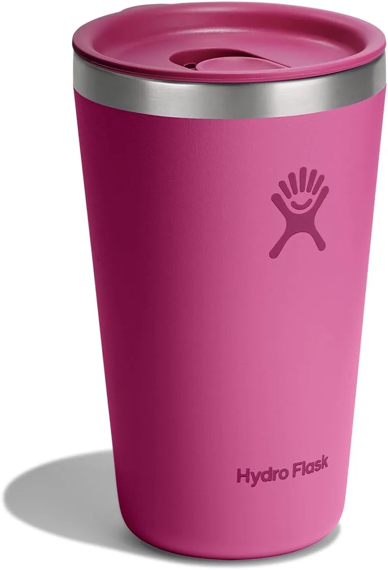 Hydro Flask All Around Stainless Steel Tumbler with Lid and Double-Wall Vacuum Insulation