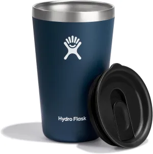 Hydro Flask Stainless Steel 16 OZ All Around Tumbler Indigo, Dishwasher Safe