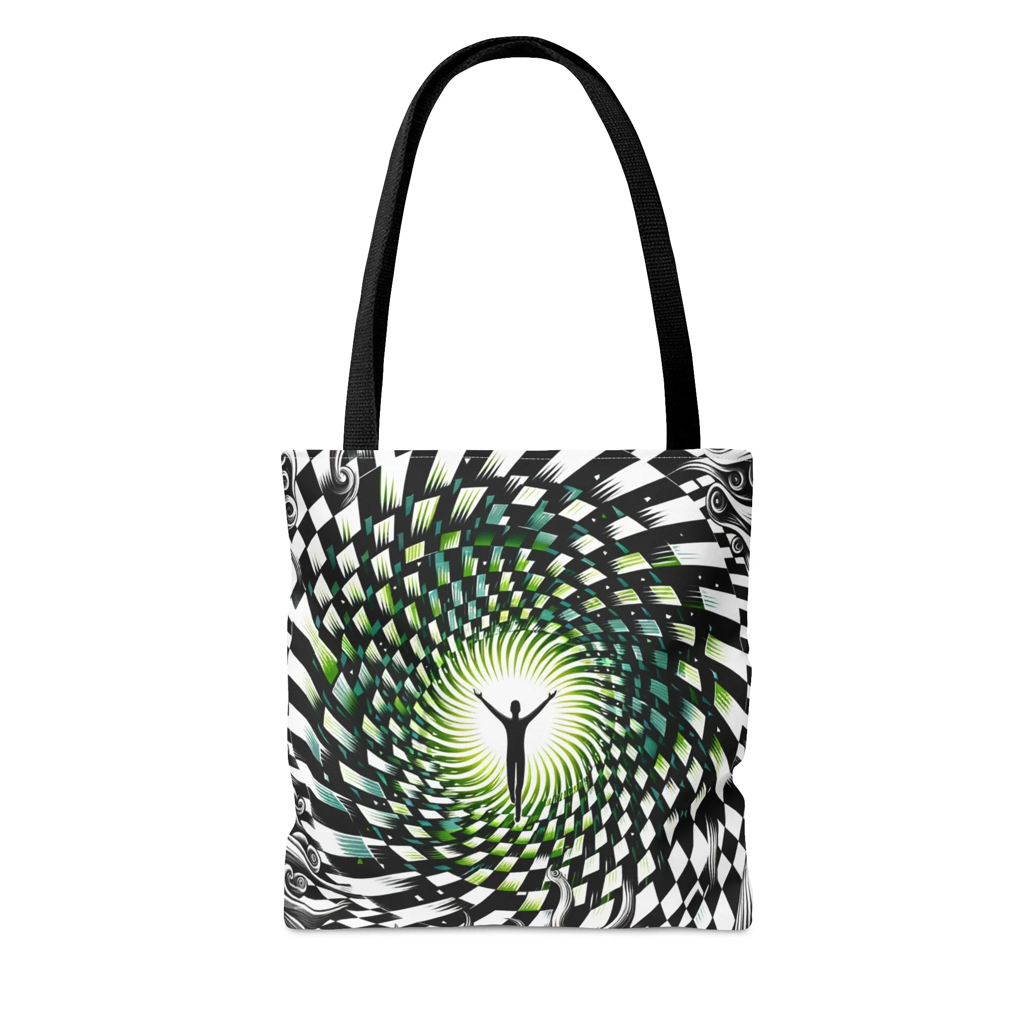 Hypnotic Vortex Tote Bag