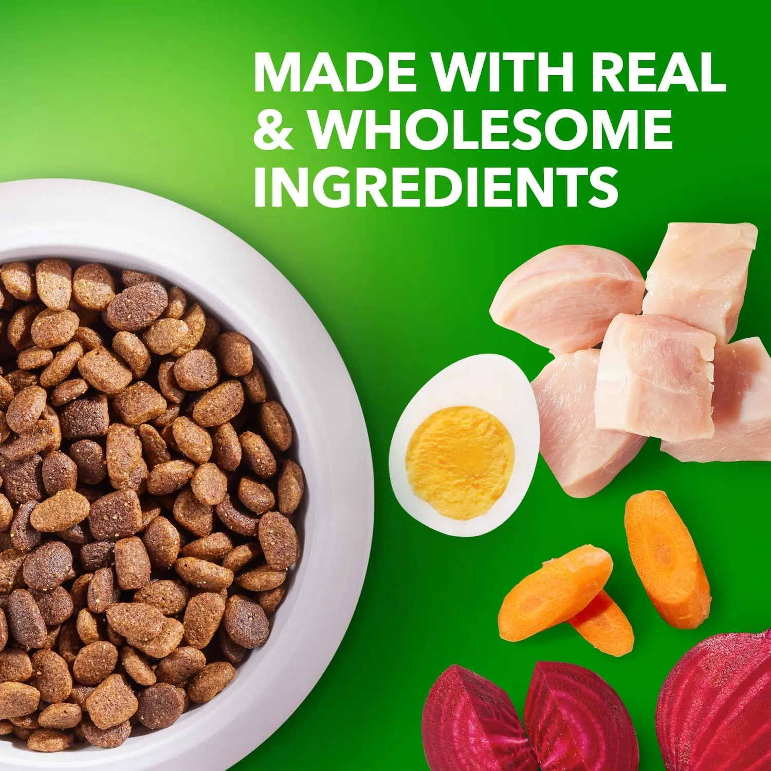 IAMS Smart Puppy Large Breed Dog Food Dry with Real Chicken, 15 lb. Bag