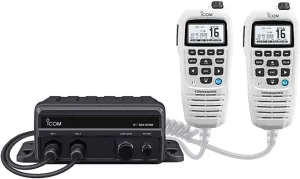 Icom M410BBGW11 Black Box Vhf 2 Remote N2k W/ White
