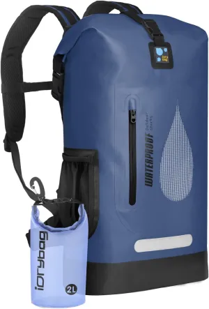 IDRYBAG Waterproof Dry Bag Marine Dry Bag Water Sports, Floating Bag Backpack Waterproof Durable for Kayaking