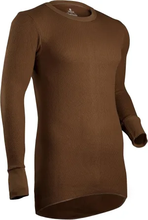 Indera Men's Icetex Cotton Outside/Fleeced Polyester with Silvadur Inside Top