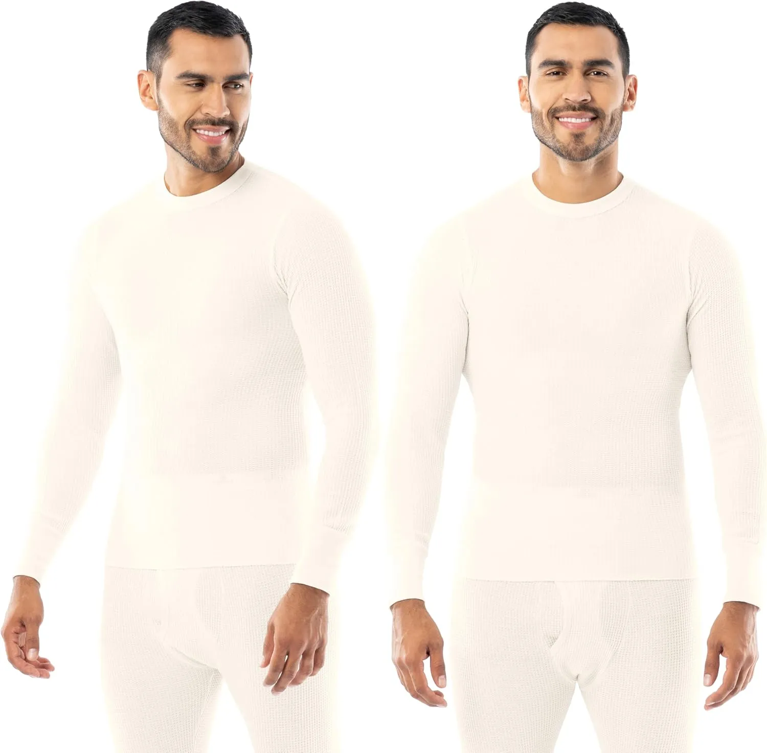 Indera Men's Traditional Waffle Thermal Underwear Long Sleeve Shirt
