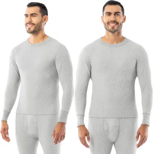 Indera Men's Traditional Waffle Thermal Underwear Long Sleeve Shirt