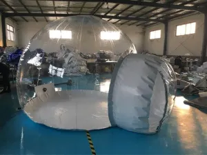 Inflatable Commercial Grade PVC Clear Eco Dome Camping Bubble Tent New