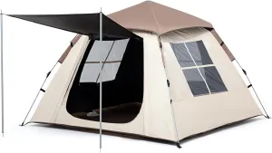 Instant Tents for Camping Tents for Camping 4 Person Pop Up Tent Dome Tent for Camping Family Size Tent Large Tent