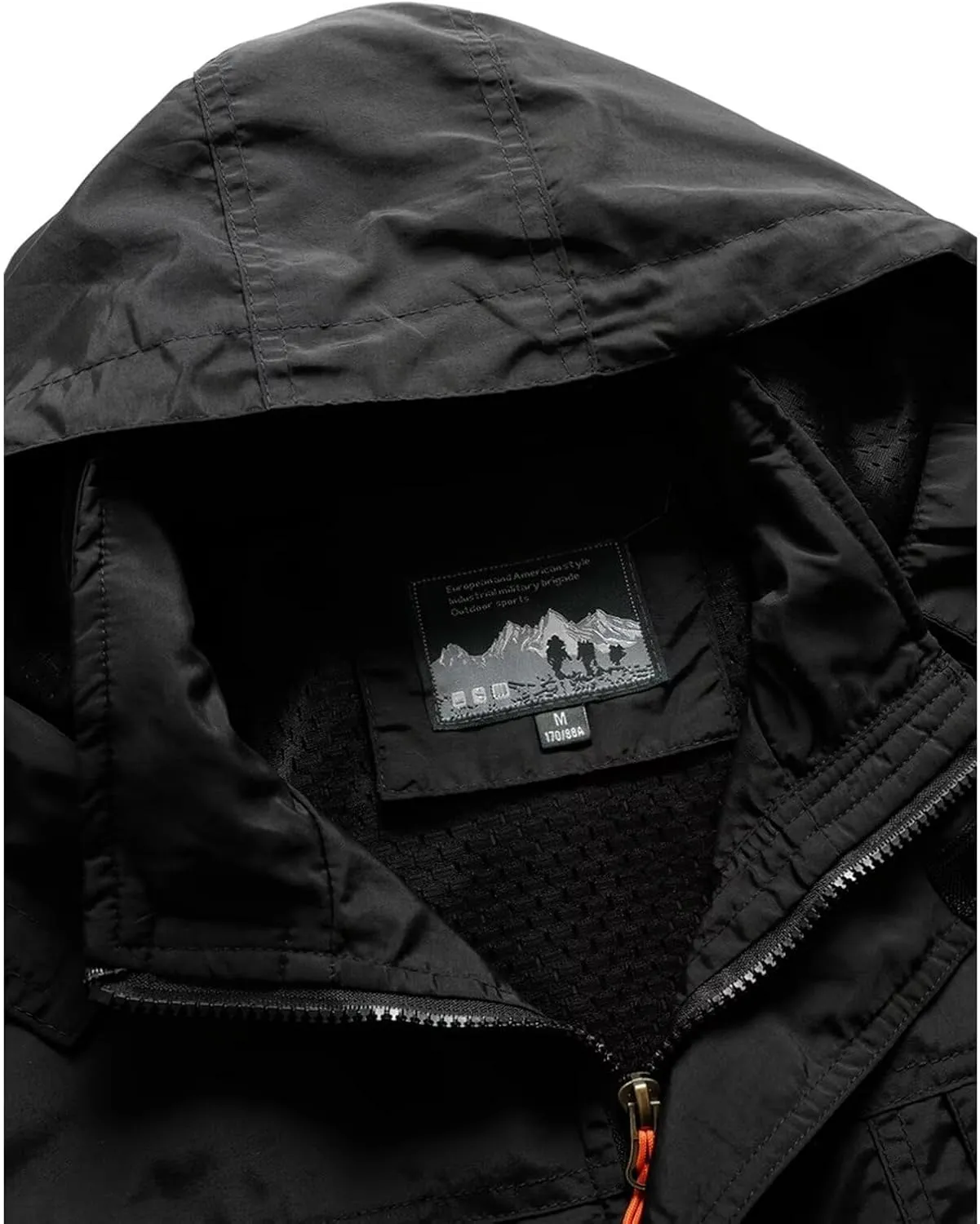 INVACHI Men's M65 Field Jacket Military Jackets for Men Outdoor Army Jackets with Multiple Pockets