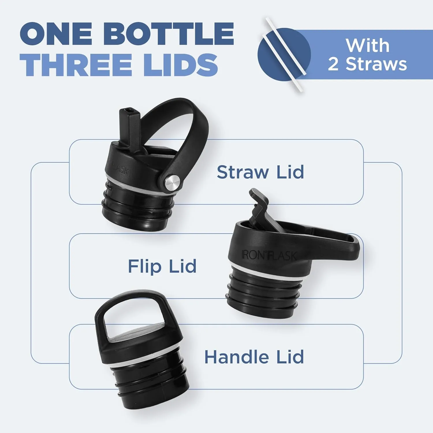 IRON °FLASK Camping & Hiking Hydration Canteens - 3 Lids (Narrow Straw Lid) Leak Proof Vacuum Insulated Stainless Steel - Hot & Cold Double Walled Sports Water Bottle - Burgundy, 20 Oz