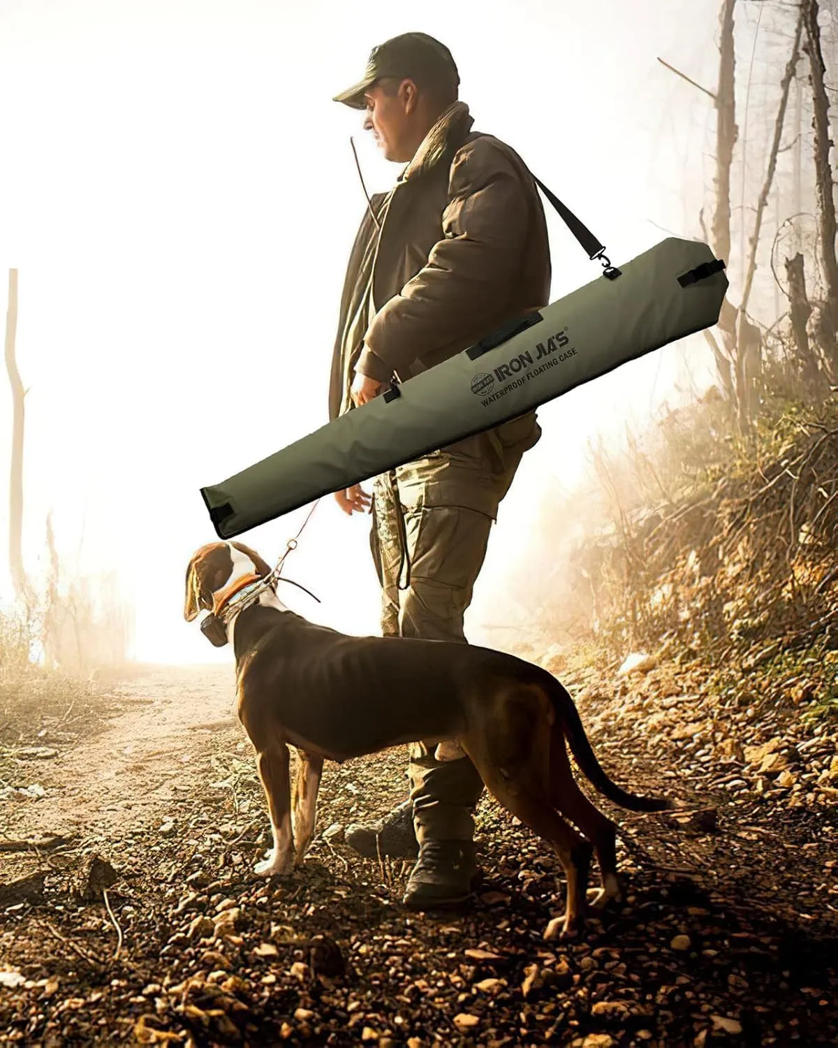 IRON JIA'S Waterproof Long Rifle Case 51" x 12" Floating Tactical Scoped Gun Dry Bag ar15 Accessories