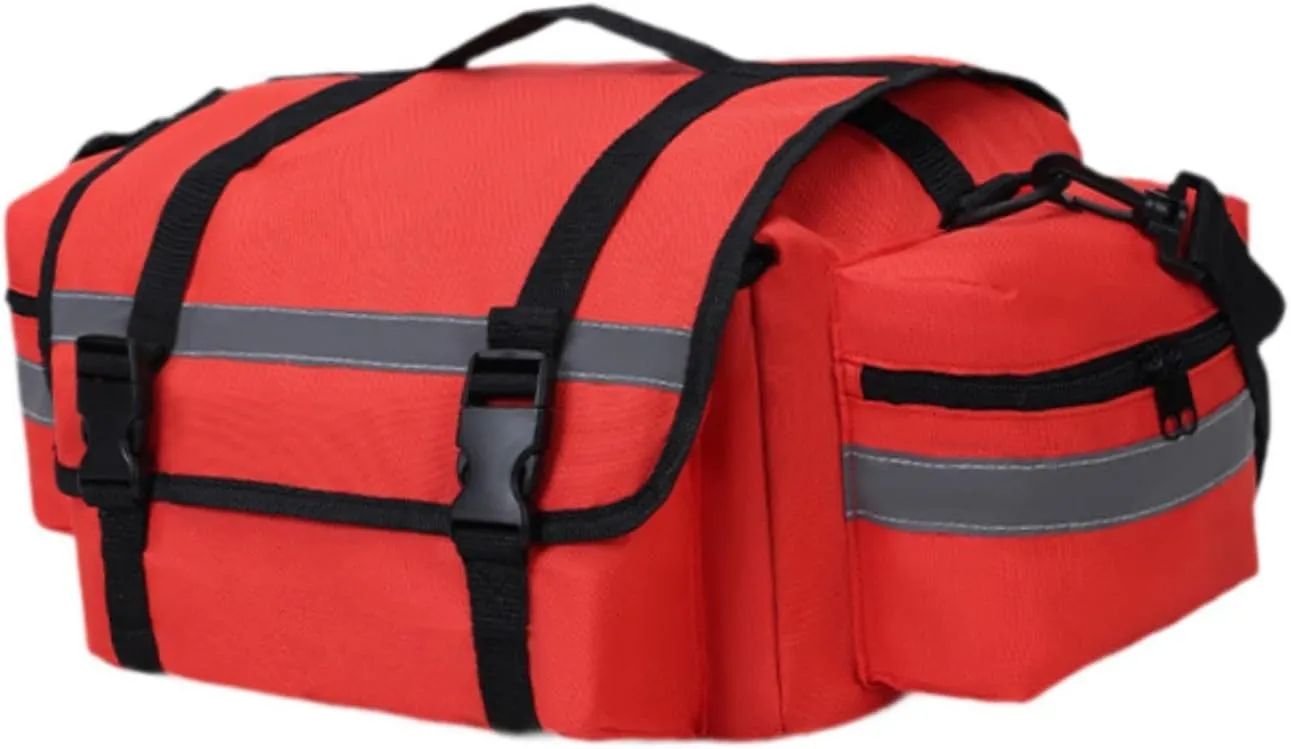 jojomis First Aid Bag Emergency Set Organizer - Waterproof Oxford Cloth Medical Storage Pouch for Travel Hiking Camping