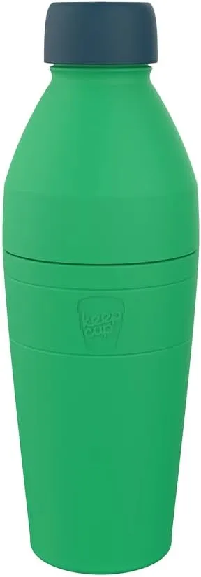 KeepCup Thermal Stainless Steel Water Bottle | Vacuum Insulated Travel Coffee Thermos Cup with Spill Proof Lid | Large | 22 oz / 660ml | Viridian